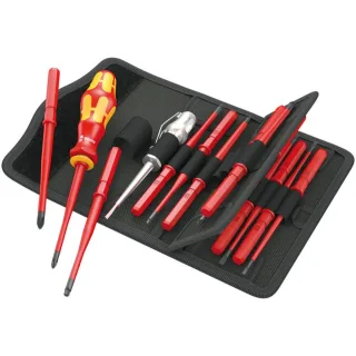 Wera Kraftform Kompakt VDE 16 extra slim 1, 16-teilig - 05003484001