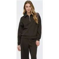 ONLY Play Sweater ONPLOUNGE HN LS HZ DS SWT NOOS Materialmix, loose fit