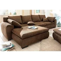 Home affaire Ecksofa Cara Mia L-Form, B: 325 cm - OTTO. Verlässliche Qualität., 4 Zierkissen, optional Bettfunktion & Bettkasten