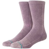 Stance Socken Tagessocke Icon Dyed Crew plum - 1 Paar