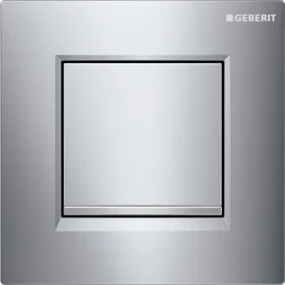 Geberit Urinalsteuerung, pneumatisch, Betätigungsplatte Typ 30 glanzchrom, 116017KH1 116017KH1