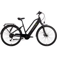 SAXONETTE E-Bike Cityrad Deluxe Sport Lady, 9 Gang Shimano Alivio Schaltwerk, Kettenschaltung, Mittelmotor, 418 Wh, Pedelec, Elektrofahrrad für Damen u. Herren