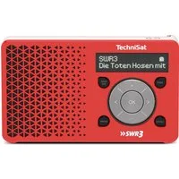 TechniSat DIGITRADIO 1 SWR3 Edition Digitalradio (DAB) (Digitalradio (DAB), FM-Tuner mit RDS, 1 W, DAB+ Digitalradio, UKW-Radio mit RDS, Akku- und Netzbetrieb)