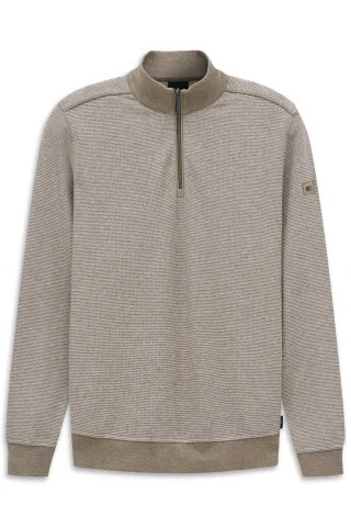bugatti - Herren Sweatshirt beige - Gr. - XL