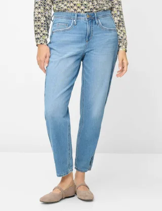 Brax Damen Five-Pocket-Hose Style MILEY S USED LIGHT BLUE, denim hellblau, Gr. 34K