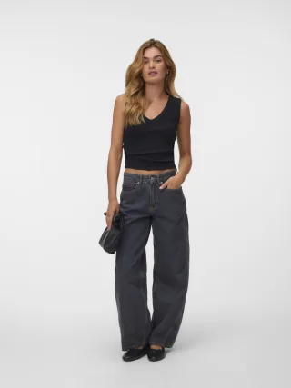 VERO MODA - Vero Moda 10348170 178007001_Dark_Grey 178007001_Dark_Grey - Gr. - 30