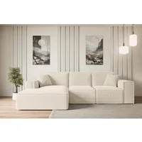 ALTDECOR Ecksofa SERRA-L, Sofa Praktische Bequeme Funktionsecke Couch L-Form Eckcouch, Corner Sofa U-Form Vielseitige Sofa Wohnlandschaft Wohnzimmer