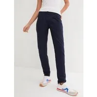 bonprix Chinohose schmale Form, mit Bundfalten und praktischen Taschen