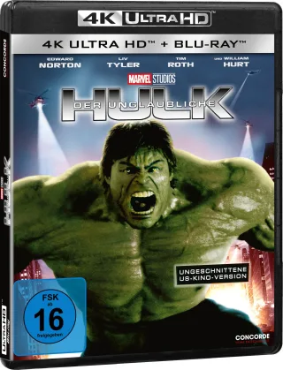 Der unglaubliche Hulk (4K Ultra-HD) (+ Blu-ray) (ungeschnittene Kinoversion)