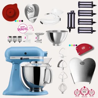 KitchenAid Artisan 4,8 Liter KSM175 Spar-Set Pasta Deluxe mit...