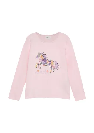 s.Oliver - T-Shirt pink - Gr. - 134