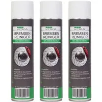KOKA 3x Set Bremsen-Reiniger 360° Spray Teile-Reiniger Bremsenreiniger (Spar-Set, [3-St. 3x 660ml Dose Reinigung Entfettet für Auto Bremsen Maschinen Motor Kupplung etc)