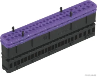 HERTH&BUSS Kontaktträger, 48-polig, Code A schwarz - 50390069