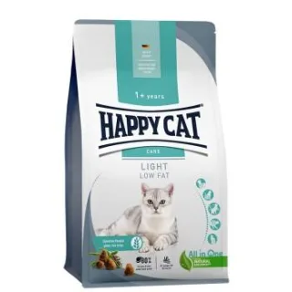 HAPPY CAT Care Trockenfutter Katze Adult, Light 4 kg