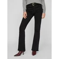 Vila Bootcut-Jeans VIBETTY RW FLARED JEANS BLK OSC221-NOOS