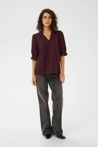 Kurzarm-Bluse KApenelope Kurzarm-Bluse Regular fit