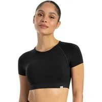 Smilodox Trainingsshirt Soheli, Seamless Fitness Crop Top mit kurzem Ärmel, Gym & Yogashirt Seamless, Bewegungsfreiheit, Trainingsshirt, bauchfrei