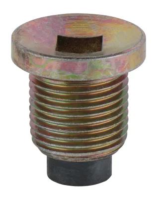 KS Tools Ölablassschraube, Innen4kant 8mm, M18x1,5x22mm, 1er-Pack - 430.0161