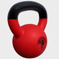 GORILLA SPORTS Kettlebell 2 - 32 kg, Gusseisen Kugelhantel mit Neoprenbeschichtung, Kraftraining