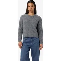 Noisy may Rundhalspullover NMDOLLY L/S O-NECK KNIT FWD NOOS