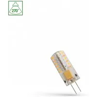 Spectrum LED-Leuchtmittel LED G4 2W = 17W Stiftsockellampe 165lm 12V 270° Warmweiß 3000K, G4, Warmweiß