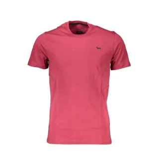 Rundhalsausschnitt T-Shirt mit kurzen Ärmeln