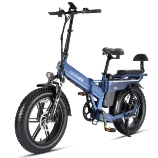 [EU DIRECT] TESWAY X7 Electric Bike 48V 25AH 750W Motor Recommended Top Speed 25KM/H 20inch 100-130KM Max Mileage 150KG