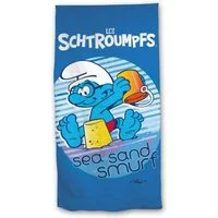 Die Schlümpfe Strandtuch Badetuch 70 × 140 cm leicht und schnelltrocknend