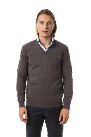 Chandail en noyer pour hommes Uominitaliani