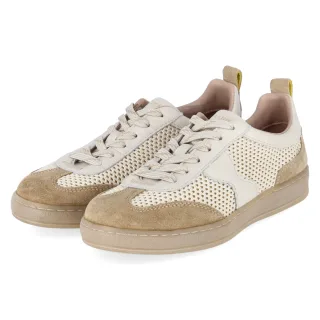 Salamander Low Sneaker  Beige - Gr. 36 -  Leder und Textil