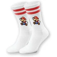 Youth Designz Tennissocken Mario Unisex Socken Geschenk mit verstärkter Verse und Zehenbereich