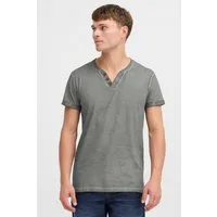 !Solid Rundhalsshirt SDTino Kurzarmshirt mit Knopfleiste