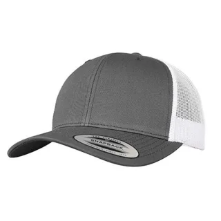 Flexfit - Trucker Cap Zweifarbig (Dunkelgrau/Weiß)