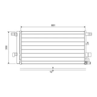 Valeo Klimakondensator Audi A4 A5 A6 A7 2,0