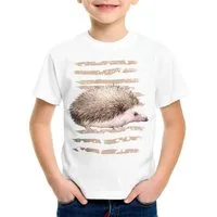 style3 T-Shirt Igel wald wildnis forst waldkindergarten