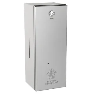 KWC Aquarotter Desinfektionsmittelspender, RODAN, elektr., Edelstahl, AP, 120x295x107 mm, 2030062509 2030062509