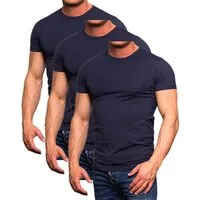 Jack & Jones T-Shirt (3er-Pack) Basic mit Rundhalsausschnitt