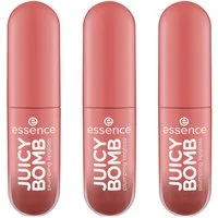 Essence Lipgloss JUICY BOMB PLUMING LIPGLOSS, 3-tlg., für ein unwiderstehlich glänzendes Finish