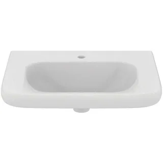 Ideal Standard Contour 21 Waschtisch S253301 unterfahrbar, 65 x 55,5 cm, mit Hahnloch, ohne Überlauf, weiß