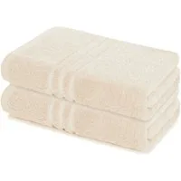 Lavea Badetuch Elena 2er Set Badetücher 100x150 cm, Duschtuch, 500 g/m² Frottier, weich & saugstark, pflegeleicht