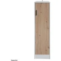 HTI-Living Hochschrank Küchenschrank Weiß Artisaneiche Blanca S (Stück, 1-St., 1 Küchenschrank) Mehrzweckschrank