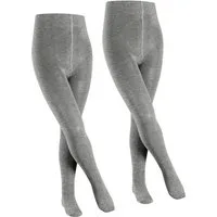 FALKE Strickstrumpfhose Family 2-Pack Strumpfhose (2 St)