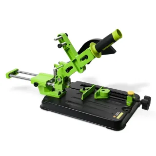 Drillpro Universal Angle Grinder Stand BG-612506 Adjustable Cutting Base Fits 110mm 115mm 125mm Grinder Disc 30mm Max De
