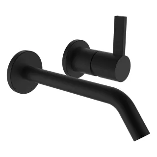 LAUFEN 2-Loch Waschtischarmatur Unterputz Kartell LAUFEN für Simibox 2-Point Ausladung 175 mm PVD Ti H3113360811201