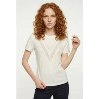 ONLY Kurzarmshirt ONLSIGRID S/S O-NECK TOP JRS