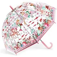 DJECO Stockregenschirm Meerjungfrau Regenschirm für Kinder Ø 70 x 68 cm DD04717