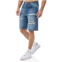 RedBridge Jeansshorts by Spruce – Kurze Hose mit Destroy-Details – 5-Pocket, Regular Fit