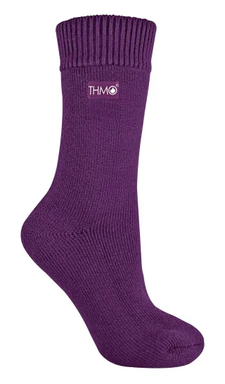 THMO - 1 Paar Damen dicke Fleece gefütterte warme Thermo-Socken für den Winter
