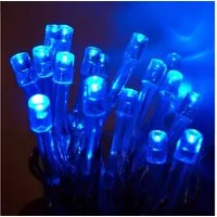 Nipach LED-Lichterkette BI11571 10er LED Lichterkette blau