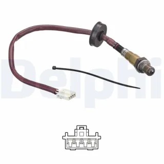 Delphi Lambdasonde nach Katalysator Mitsubishi Colt Smart Forfour